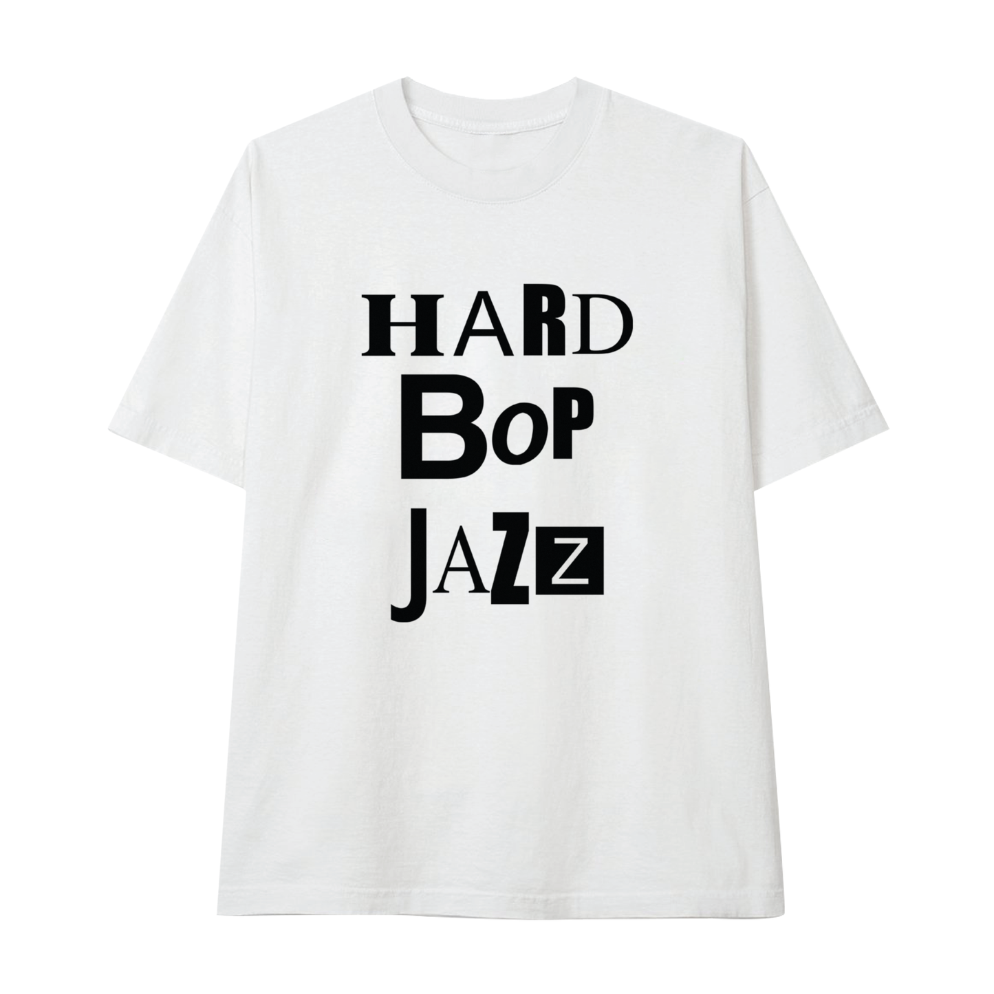 HARD BOP JAZZ Tee - White