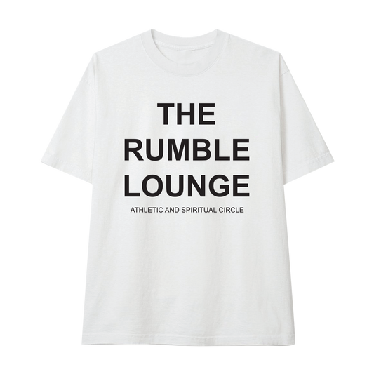 RUMBLE LOUNGE - Tee - White